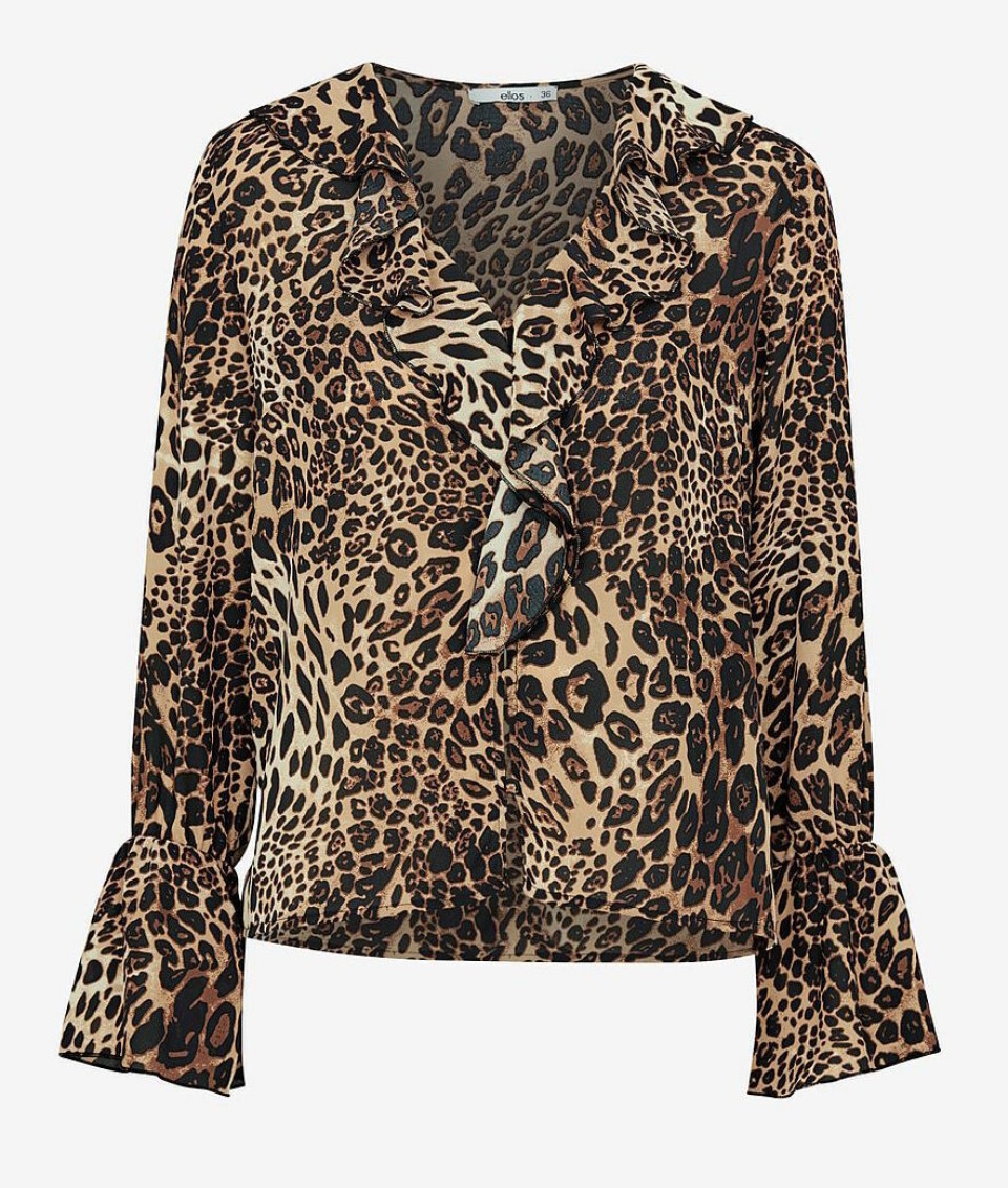 Leoprint, satin och puffärm – 18 blusar under 400 kronor