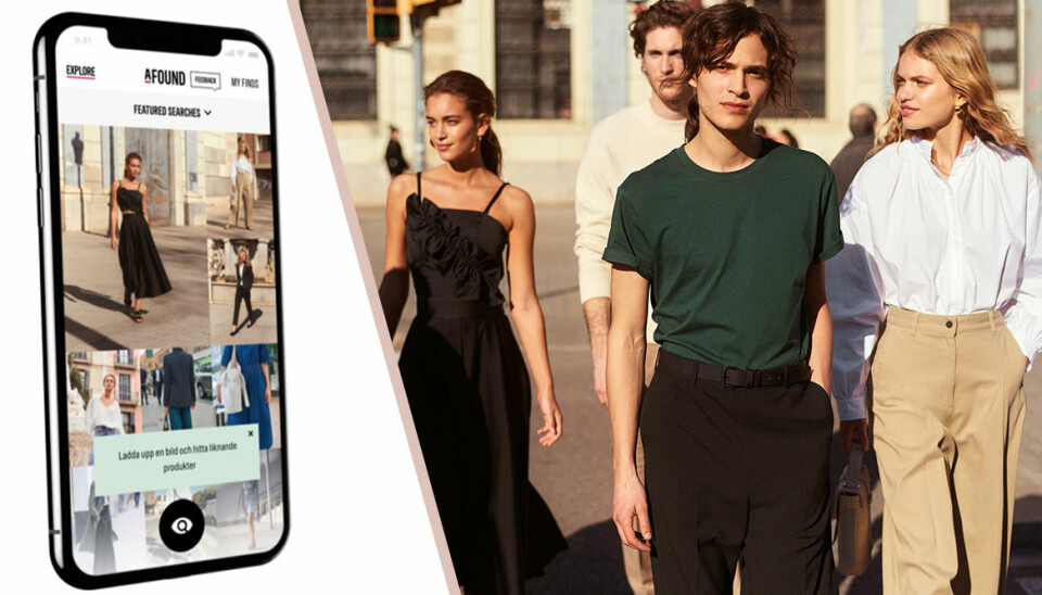 Ladda upp en street style-bild och hitta produkterna med nya shoppingtjänsten