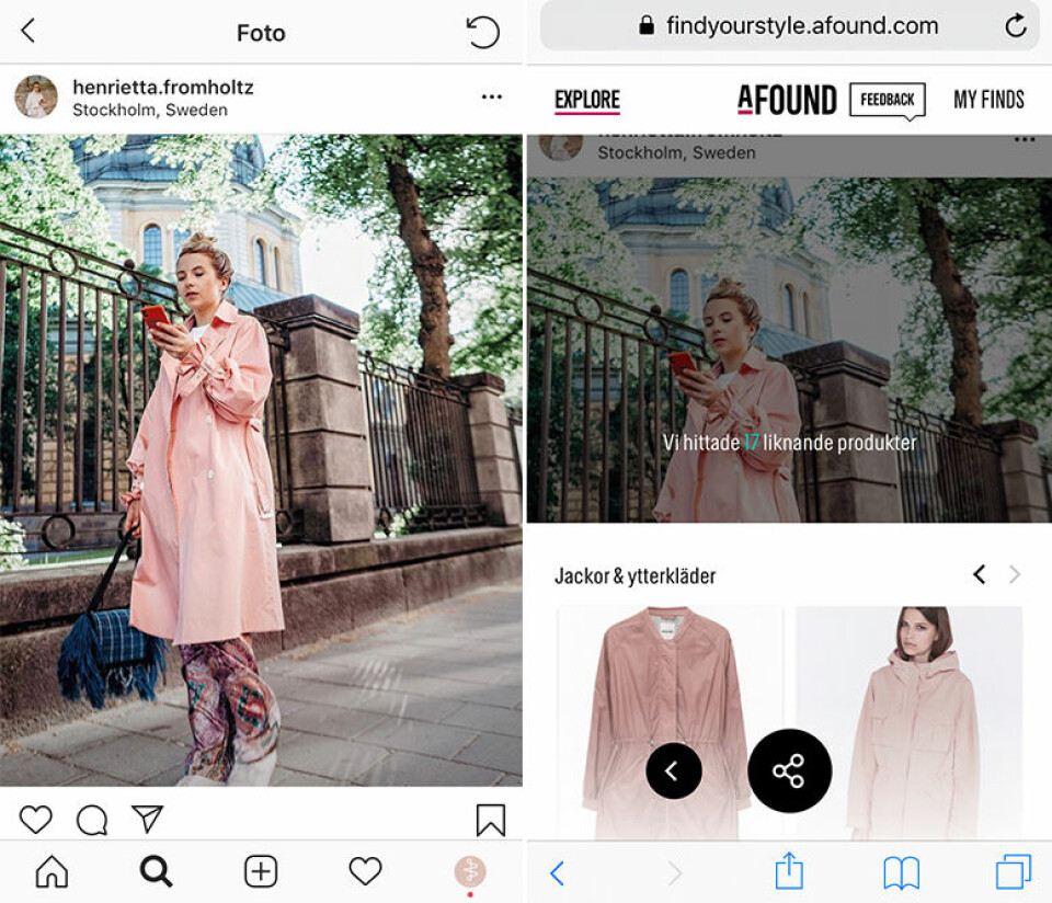 Afounds nya tjänst kopplar ihop deras produkter med dina inspirationsbilder. Afounds nya tjänst kopplar ihop deras produkter med dina inspirationsbilder.