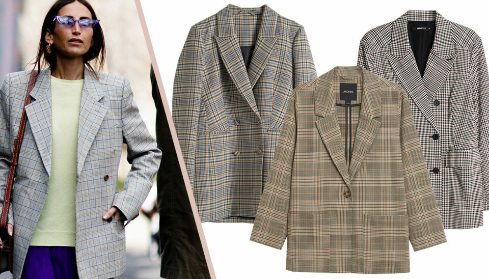 Höstmode 2018: Rutiga kavajer i olika prisklasser