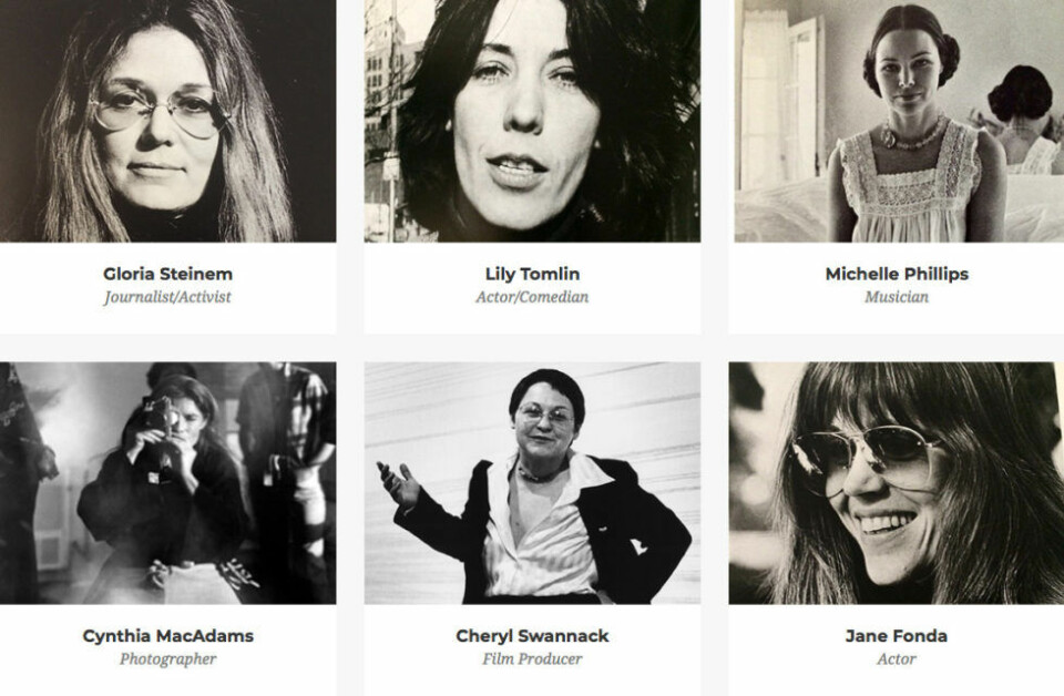 Här är några av kvinnorna som förekommer i boken och dokumentärfilmen ”Feminister: Hur tänkte de?” som har premiär på Netflix den 12 oktober. Foto: feministswhatweretheythinking.com Här är några av kvinnorna som förekommer i boken och dokumentärfilmen ”Feminister: Hur tänkte de?” som har premiär på Netflix den 12 oktober. Foto: feministswhatweretheythinking.com