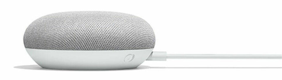 Google Home Mini är en mindre variant av Google Home. Google Home Mini är en mindre variant av Google Home.
