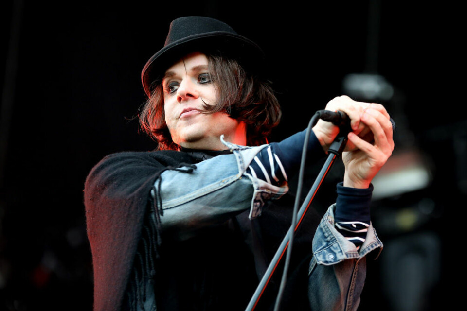 Henrik Berggren, tidigare sångare i Broder Daniel, på Peace & Love Festival 2017. Foto: IBL Henrik Berggren, tidigare sångare i Broder Daniel, på Peace & Love Festival 2017. Foto: IBL