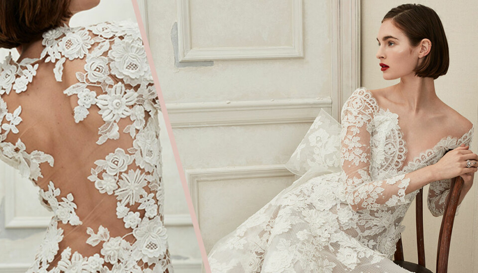 Spana in Oscar de la Rentas nya hajpade bröllopskollektion