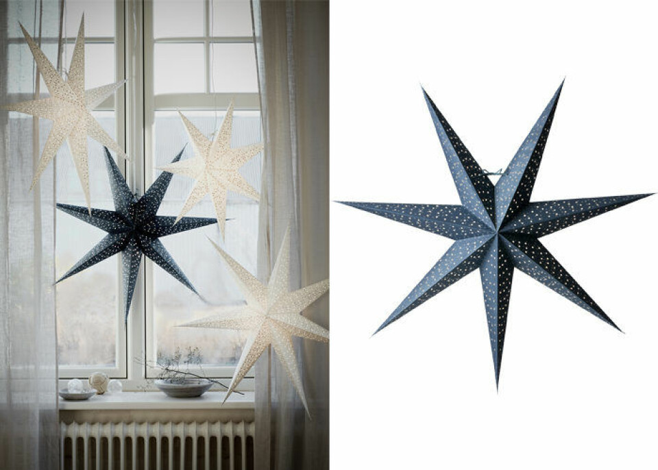 Shoppingtips: 15 stora julstjärnor att hänga i fönstret