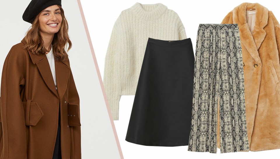 Brunt, vitt och klassiskt svart – 10 favoriter bland H&M:s höstnyheter