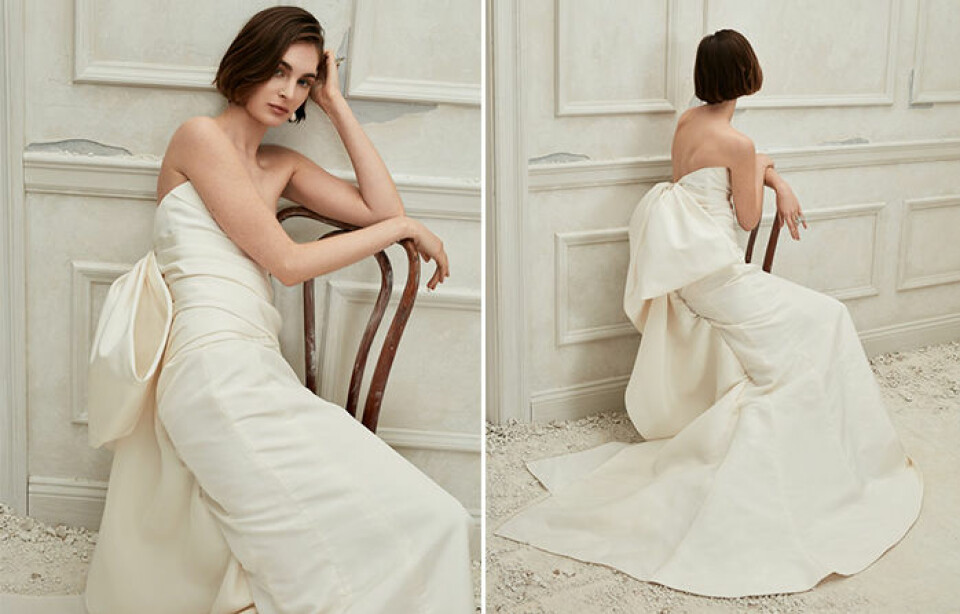Spana in Oscar de la Rentas nya hajpade bröllopskollektion