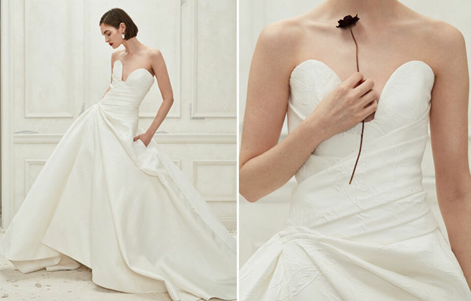Spana in Oscar de la Rentas nya hajpade bröllopskollektion