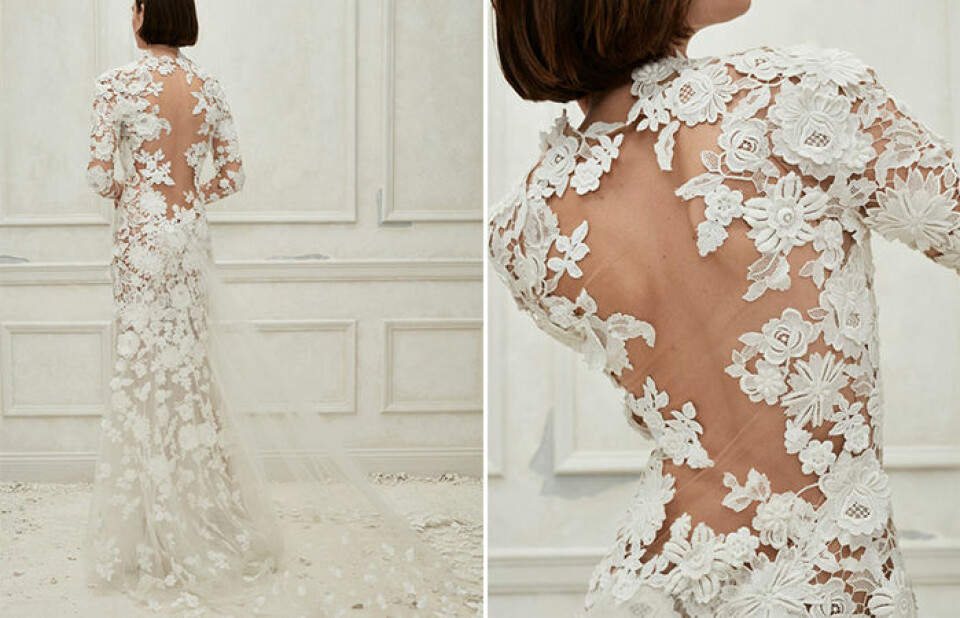 Spana in Oscar de la Rentas nya hajpade bröllopskollektion