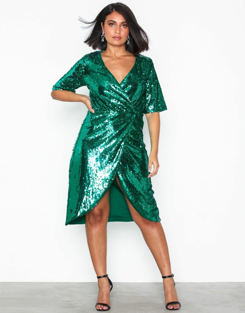 20 snygga paljettklänningar till nyårsafton 2018