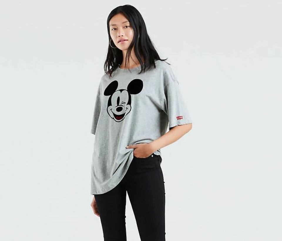 Lekfull nostalgi! Levi’s har släppt kollektion med Mickey Mouse