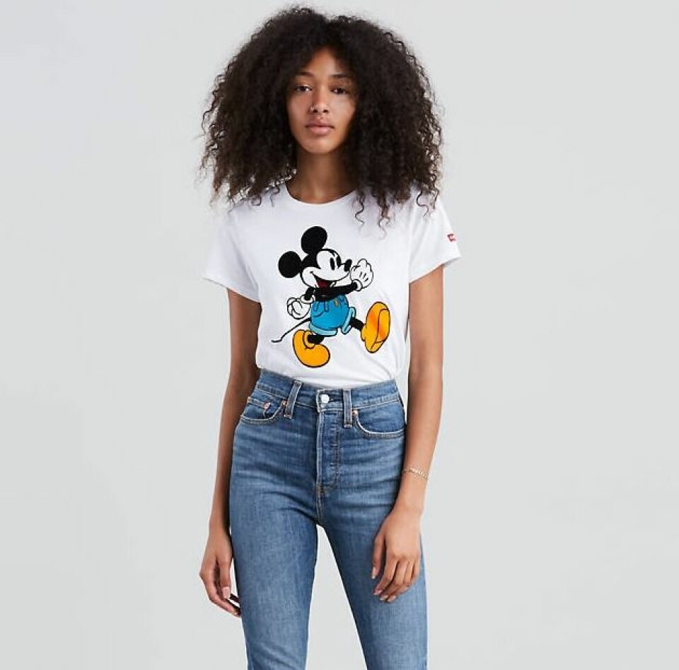 Lekfull nostalgi! Levi’s har släppt kollektion med Mickey Mouse