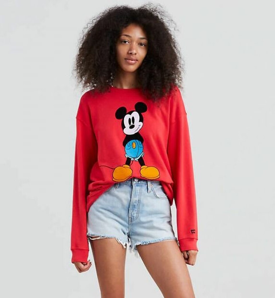 Lekfull nostalgi! Levi’s har släppt kollektion med Mickey Mouse