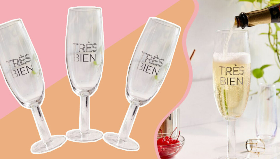 Festen är räddad! Här är glaset som håller en hel flaska prosecco