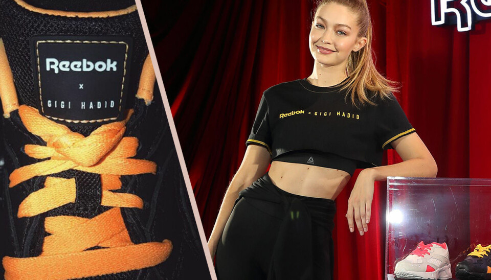 Gigi Hadid designar sneakers för Reebok – se de första bilderna