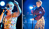 Robyn i godismönstrad outfit på Coachella 2011. Foto: IBL