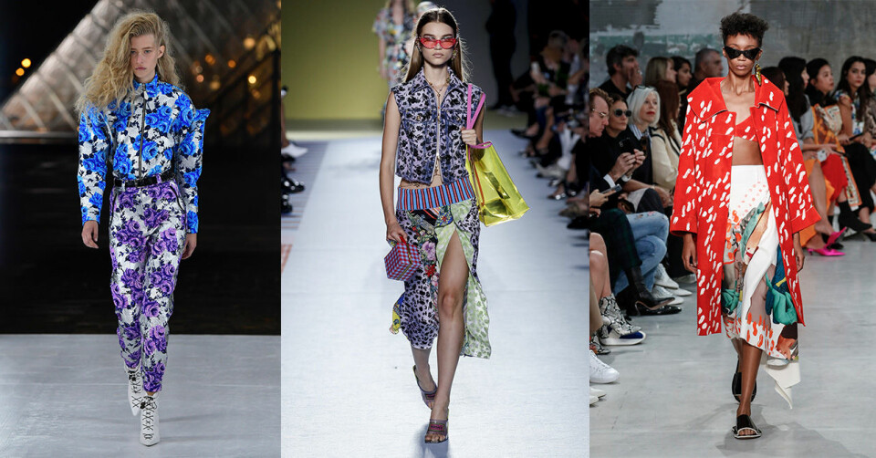 Louis Vuitton, Versace och Marni satsar på mönster inför våren 2019. Louis Vuitton, Versace och Marni satsar på mönster inför våren 2019.