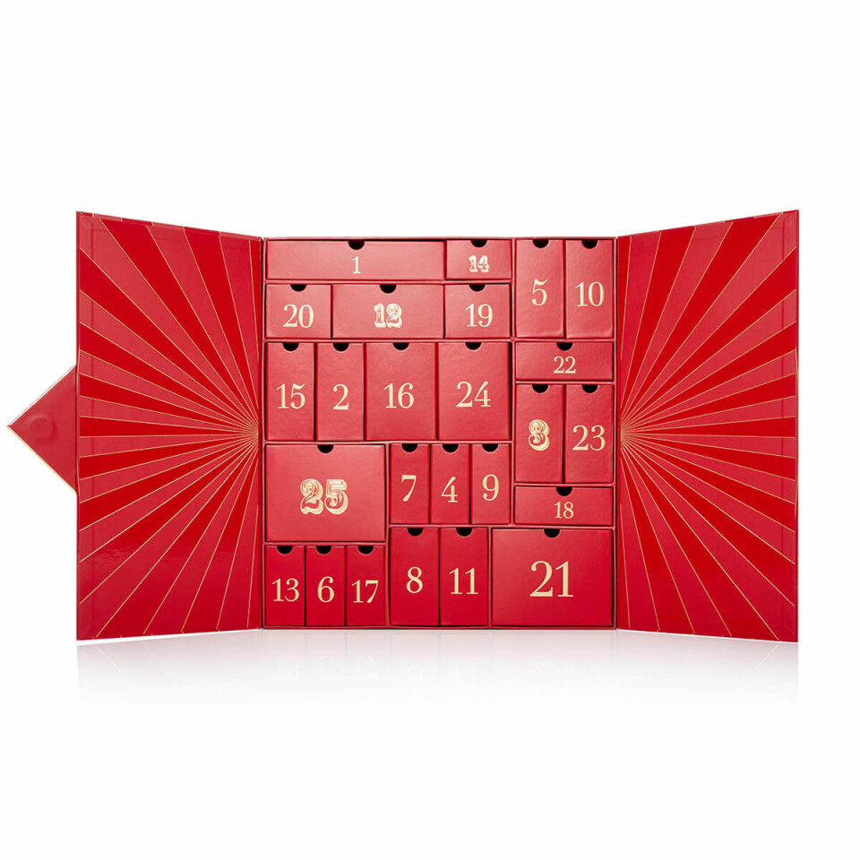 12 adventskalendrar med skönhet du kan fynda på Black Friday