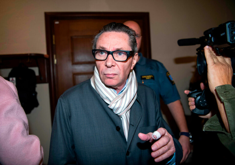 Jean Claude Arnault dömdes för två våldtäkter till två och ett halvt års fängelse. Foto: TT Jean Claude Arnault dömdes för två våldtäkter till två och ett halvt års fängelse. Foto: TT