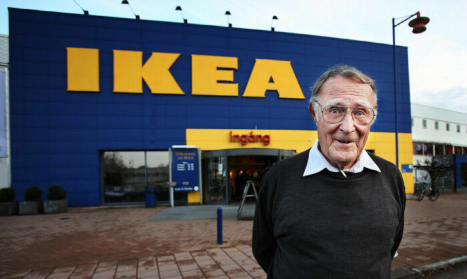 Ingvar Kamprad blev 91 år gammal. Foto: IBL Ingvar Kamprad blev 91 år gammal. Foto: IBL