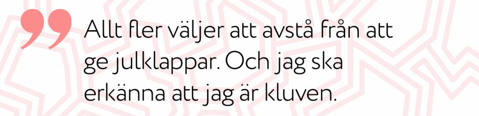 Nathalie Mark: Julen betyder inget längre – och det är vårt största hopp
