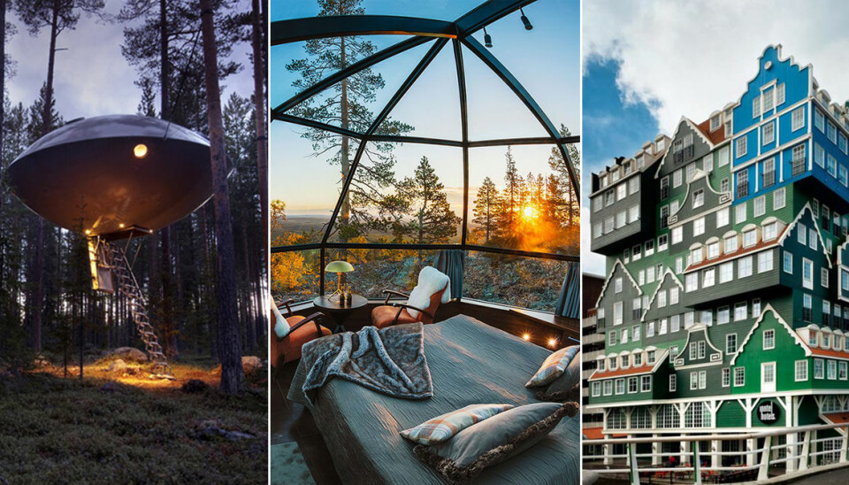 11 annorlunda hotell – som du inte behöver åka långt till
