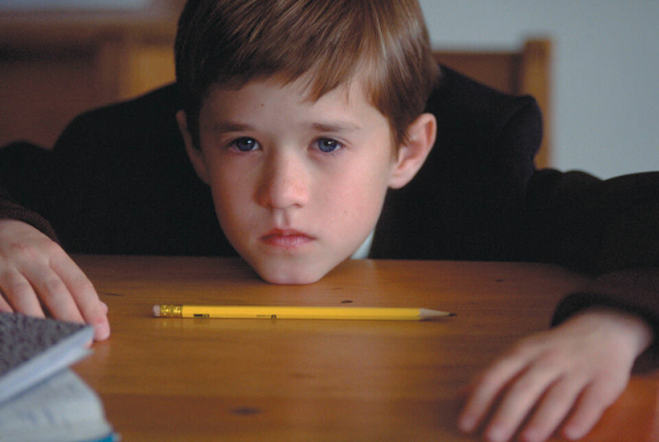 Haley Joel Osment i Sjätte sinnet. Foto: TT Haley Joel Osment i Sjätte sinnet. Foto: TT