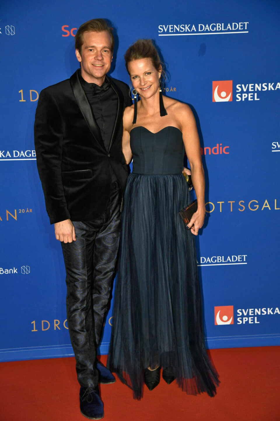 Henrik Johnsson och Malin Baryard. Henrik Johnsson och Malin Baryard.