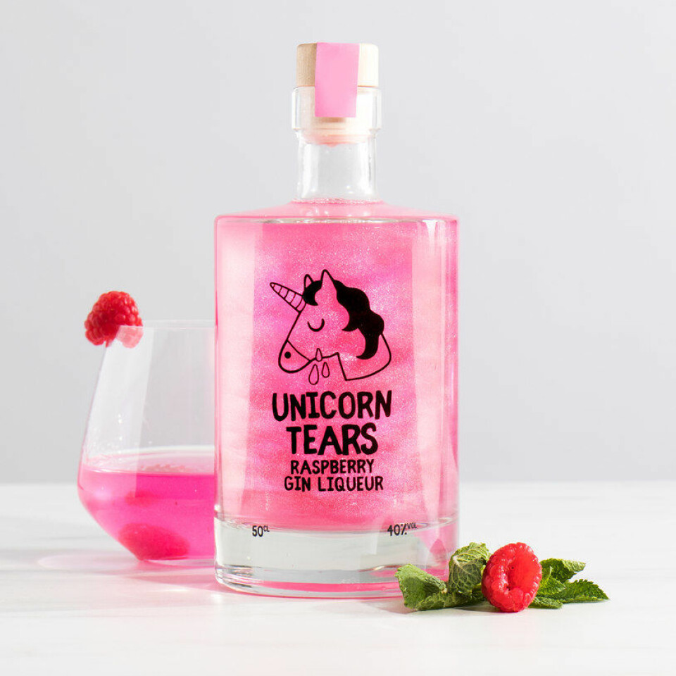 Unicorn Tears Gin finns på riktigt och vi vet var du kan köpa det