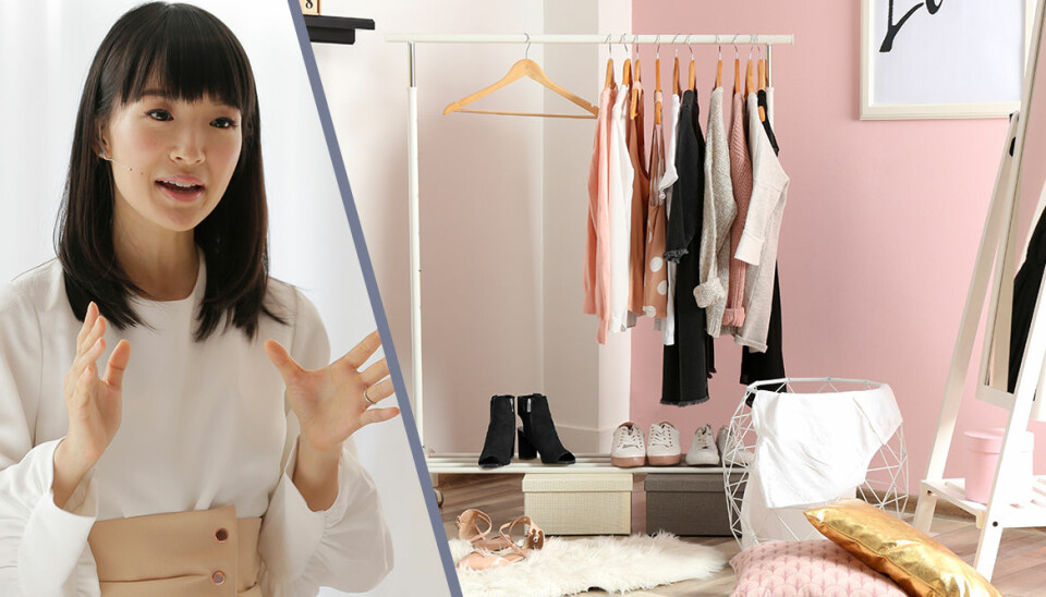 Så skapar du ordning och reda i garderoben – med KonMari-metoden