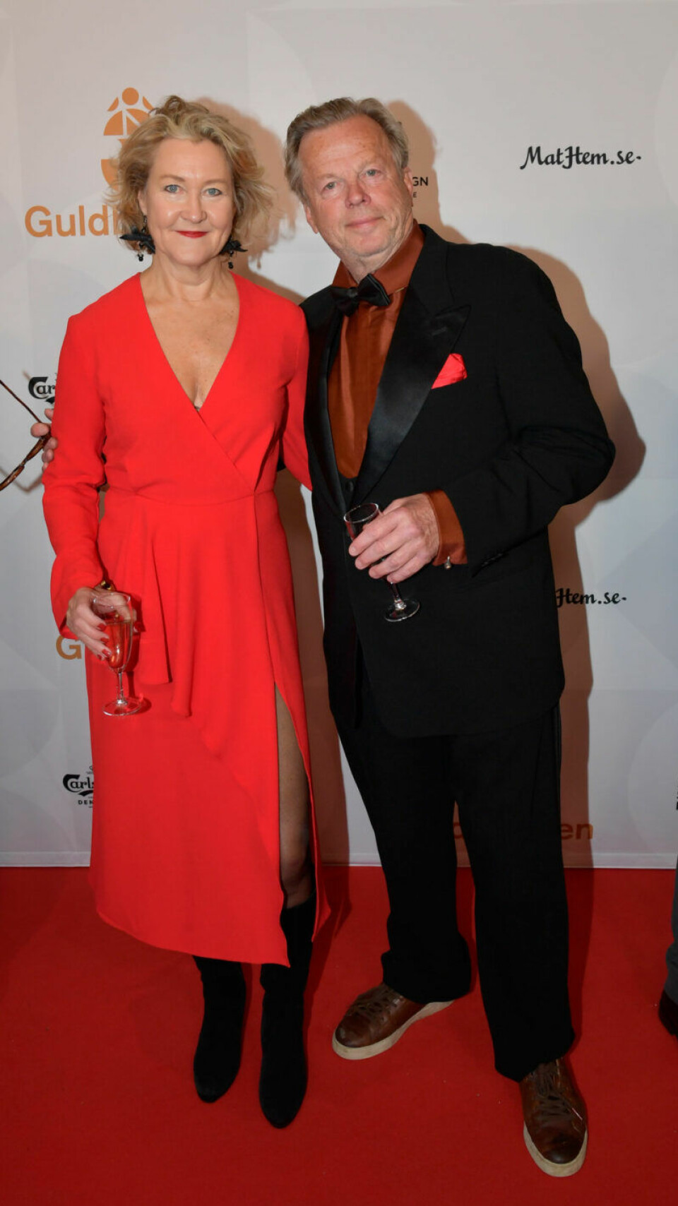 Cecilia Nilsson och Krister Henriksson. Cecilia Nilsson och Krister Henriksson.