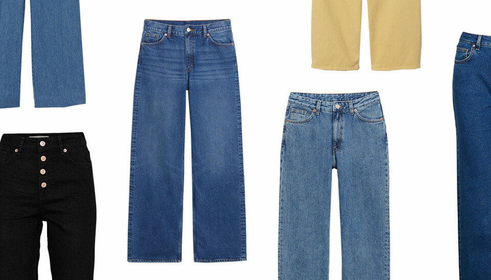 25 snygga jeans i olika modeller till våren 2019