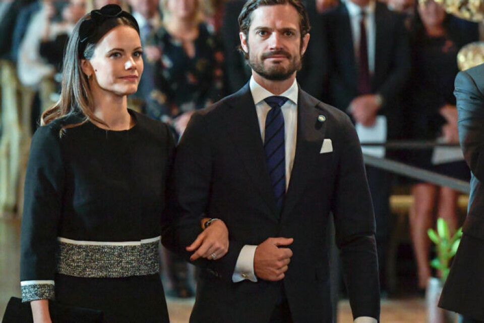 Prinsessan Sofia klädd i svart diadem på Riksmötets öppnande i september förra året. Foto: Janerik Henriksson/TT Prinsessan Sofia klädd i svart diadem på Riksmötets öppnande i september förra året. Foto: Janerik Henriksson/TT