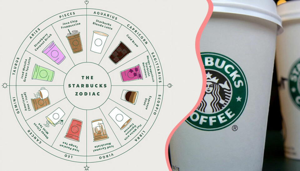 Det här ska du beställa på Starbucks enligt ditt stjärntecken