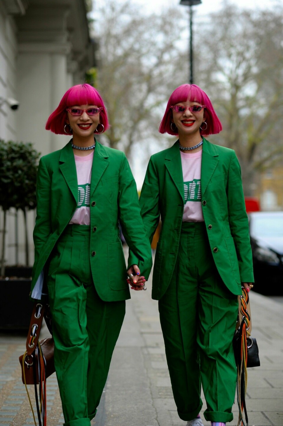 London Fashion Week var (trots regn, såklart) allt annat än grå