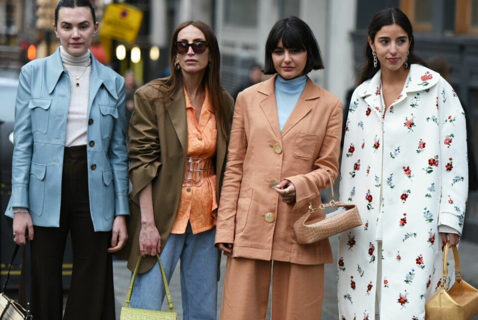 London Fashion Week var (trots regn, såklart) allt annat än grå