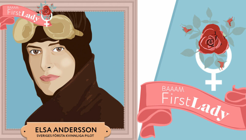 Elsa Andersson – Sveriges första kvinnliga pilot