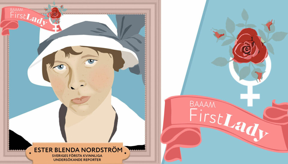 Ester Blenda Nordström – första svenska undersökande reporter