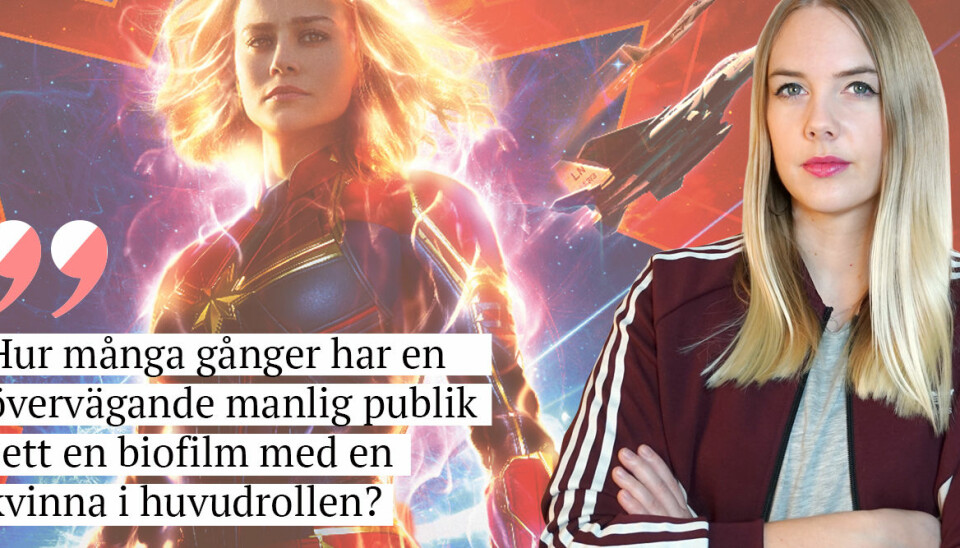Nathalie Mark: ”Captain Marvel får killar att se en 'tjejfilm'”