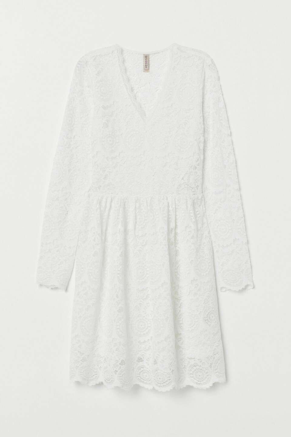 20 vita studentklänningar i spets till 2019