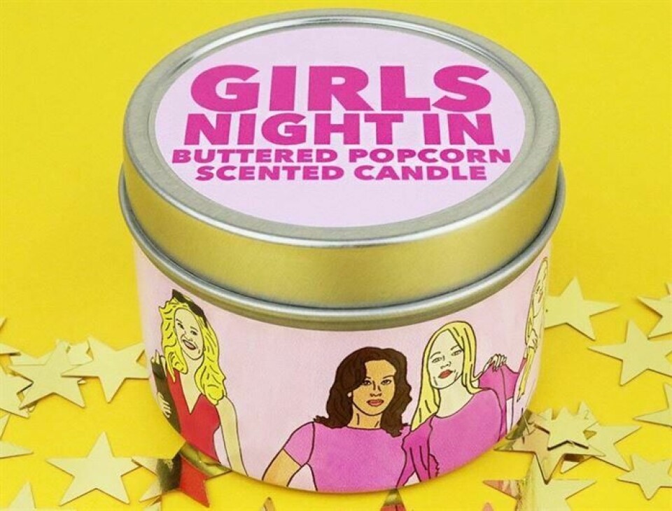 Doftljus som luktar cheeseburgare, öl och nudlar