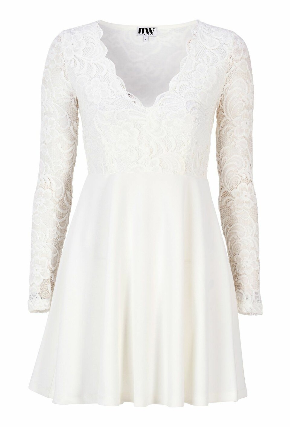 20 vita studentklänningar i spets till 2019