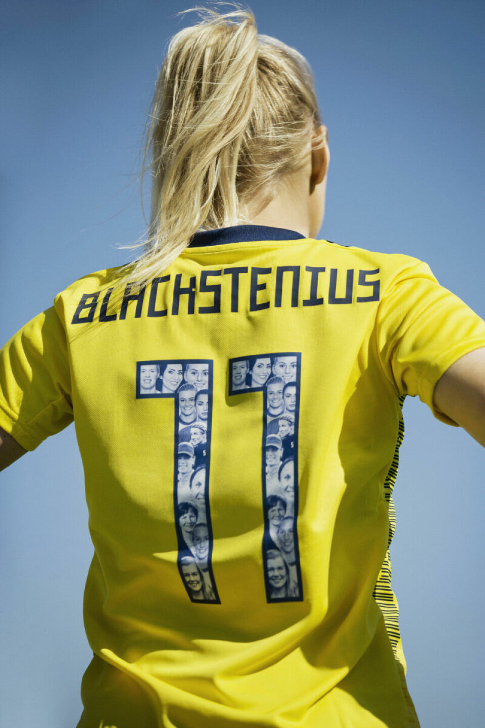 Feministiska förebilder på damlandslagets nya VM-tröjor