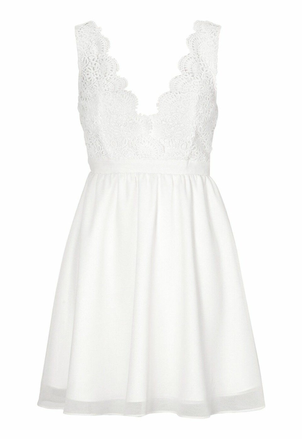 20 vita studentklänningar i spets till 2019