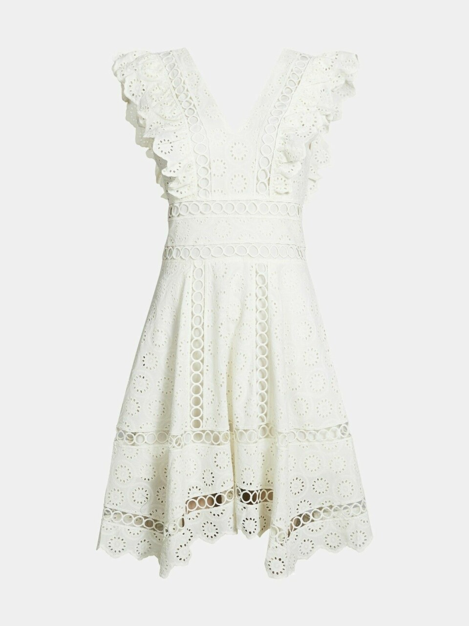 20 vita studentklänningar i spets till 2019