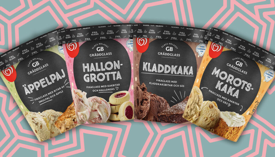 Iskallt fika – vi har smakat de nya fikaglassarna från GB och Sia