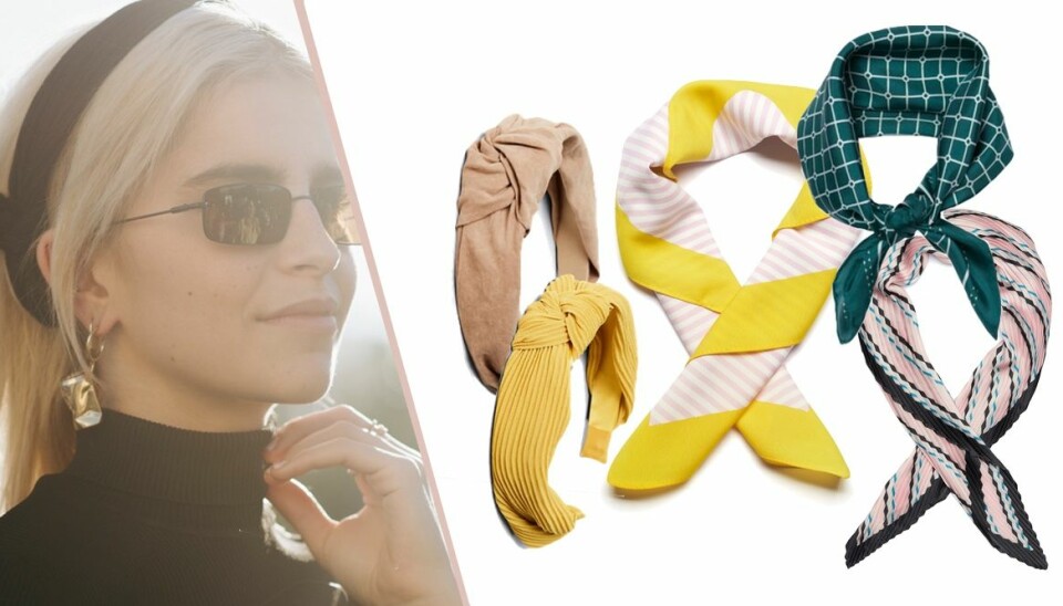 Diadem, hårband och scarfs – 20 fina håraccessoarer i butik just nu