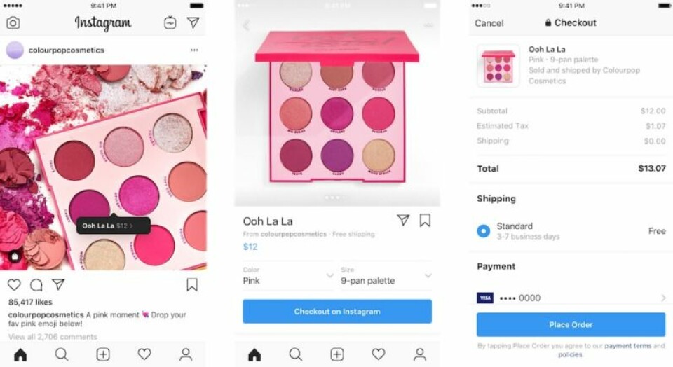 Förhoppningen med den nya funktionen är att underlätta för konsumenterna. Foto: Instagram Förhoppningen med den nya funktionen är att underlätta för konsumenterna. Foto: Instagram