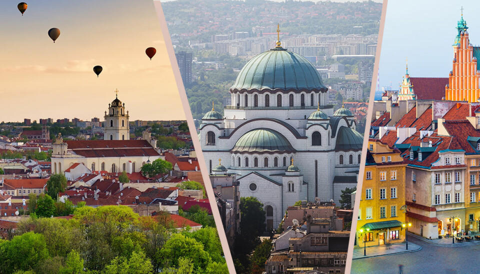 Europas 25 billigaste städer för turister 2019