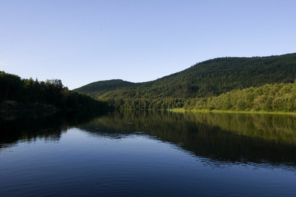 Klarälven i Värmland. Klarälven i Värmland.
